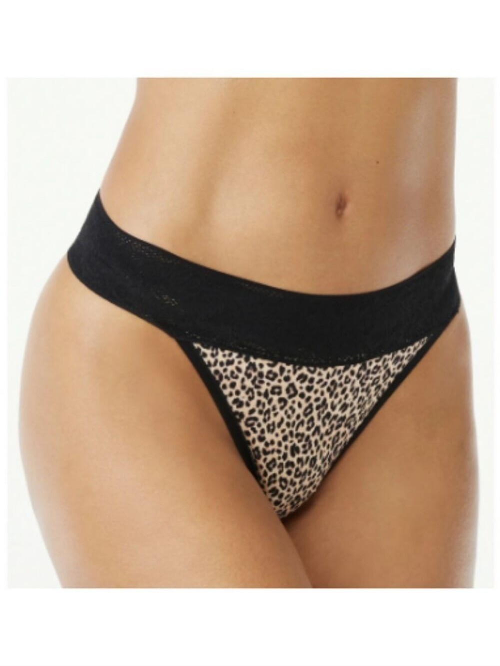Bundle 2 - 3 Pack Joyspun Modal and Lace Thong Panties